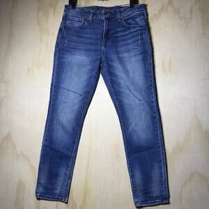 Aeropostale Skinny Jeans Mens 32x30 Blue Stretch Denim Slim Fit